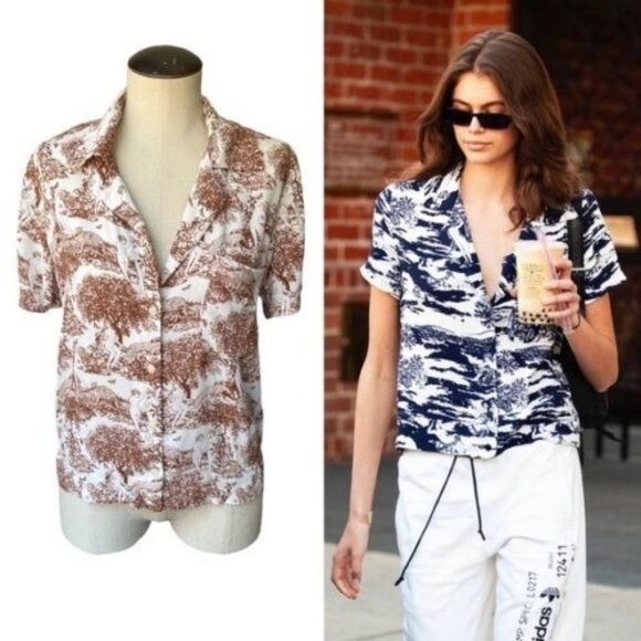 Reformation Tops - Reformation Cuba top - blouse - Medium - Rare